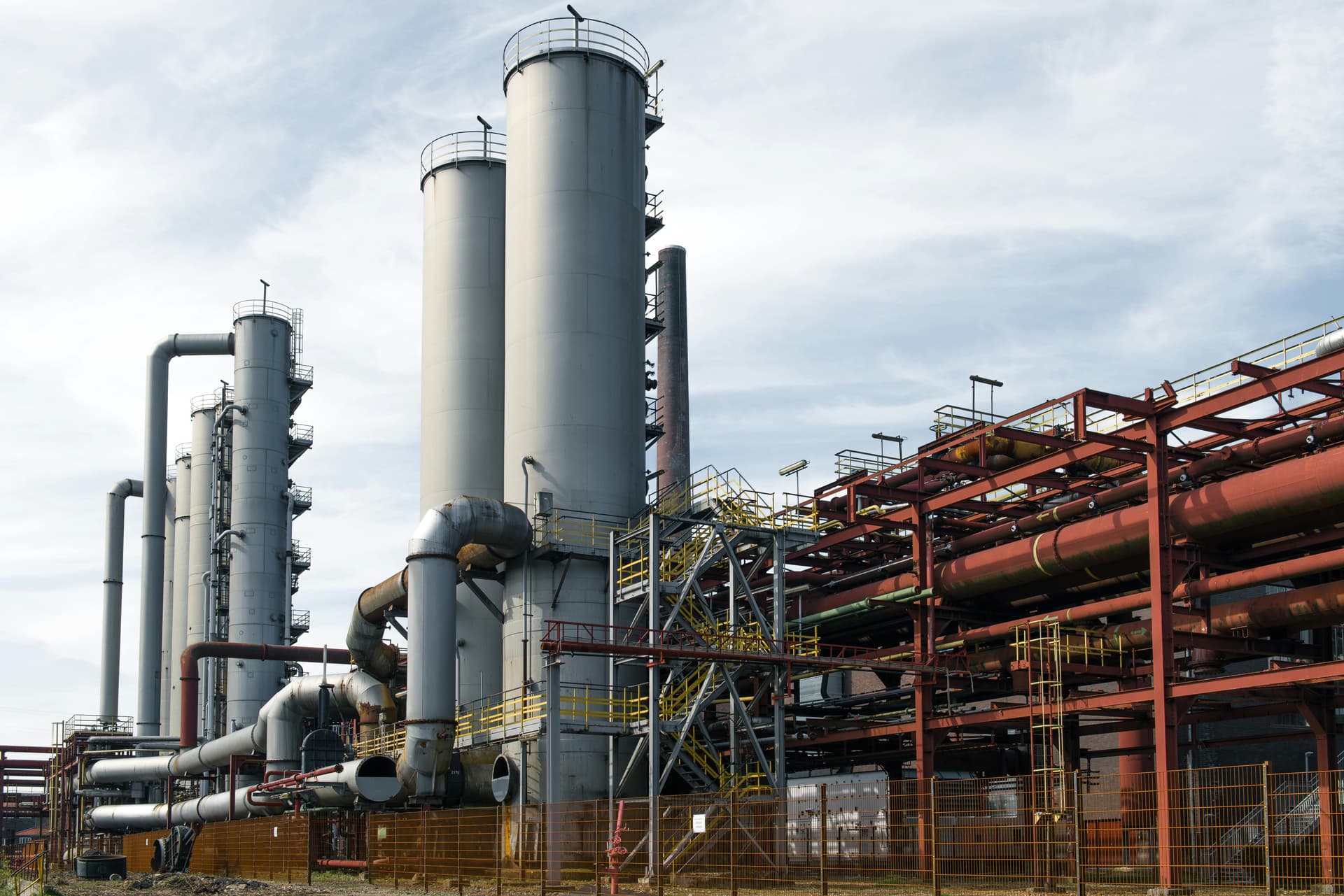 Industrielandschaft im Ruhrgebiet