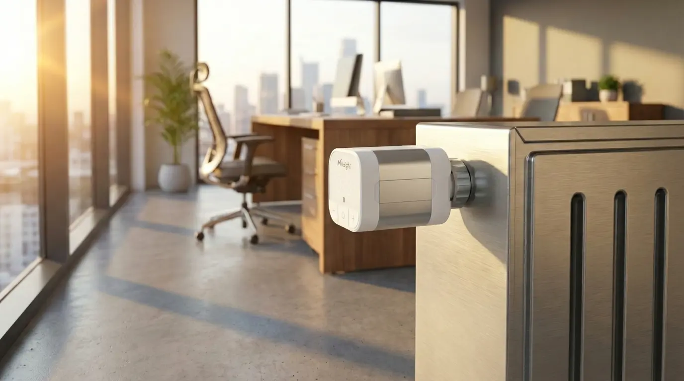 Never Change Batteries Again: The Milesight WT102 Thermostat with Thermal Energy Harvesting